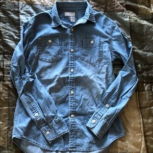 Boys Crewcuts Denim Buttondown